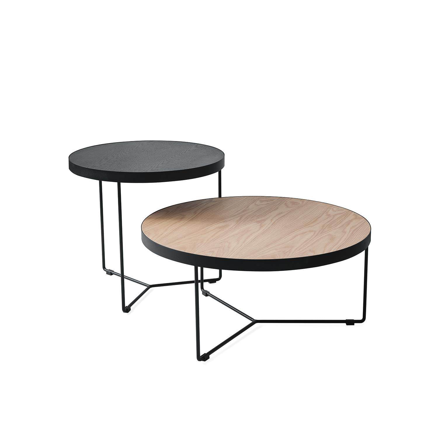 Orta Sehpa No:269 | Yuvarlak Orta Sehpa | MDF | Metal | REHOME