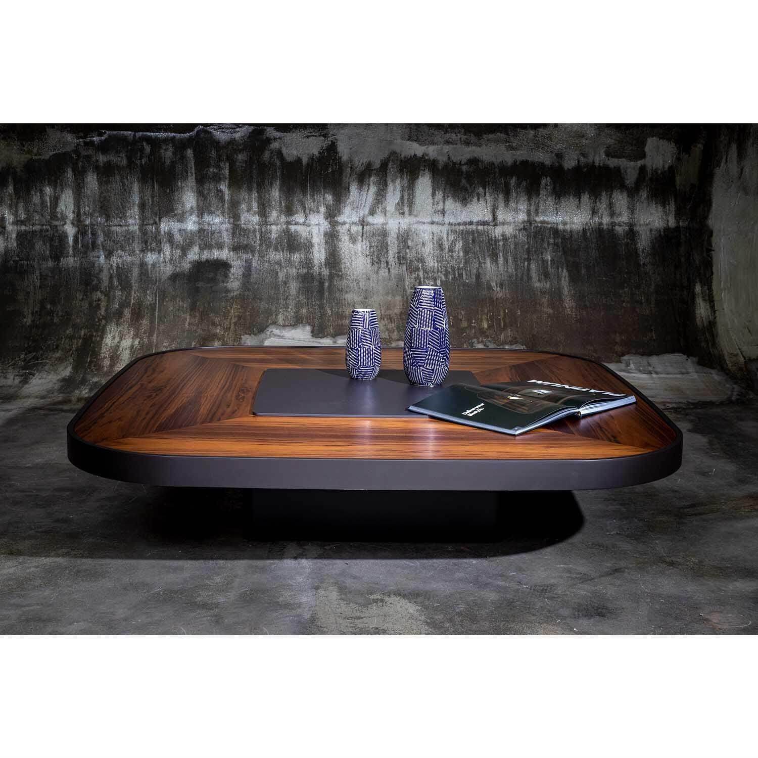 Platinum Orta Kare Sehpa | Salon Sehpa | MDF | Antrasit