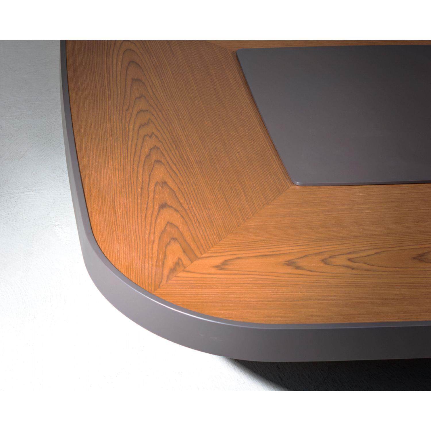 Platinum Orta Kare Sehpa | Salon Sehpa | MDF | Antrasit