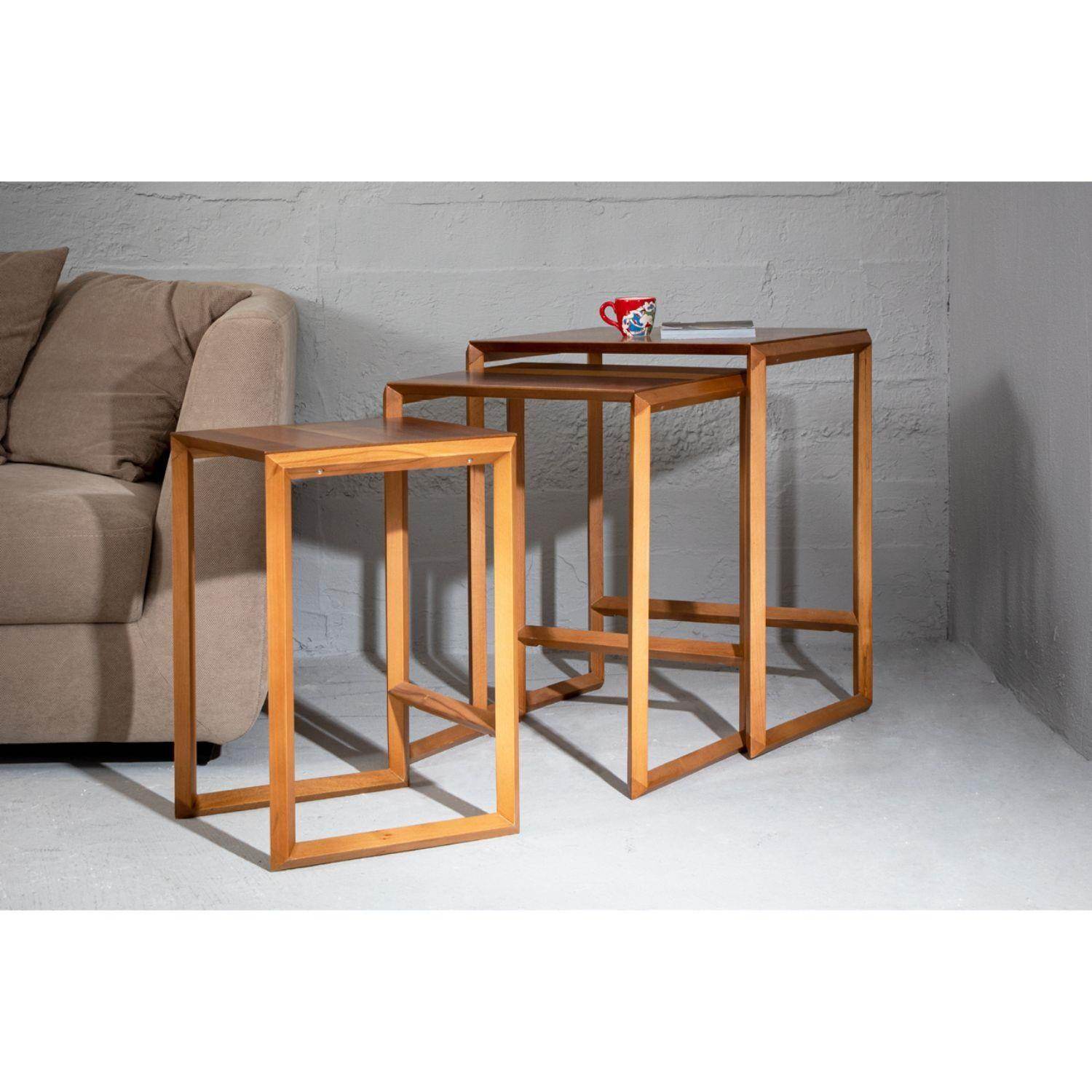 Puma Servis Sehpa | Koltuk Sehpası | Zigon Sehpa