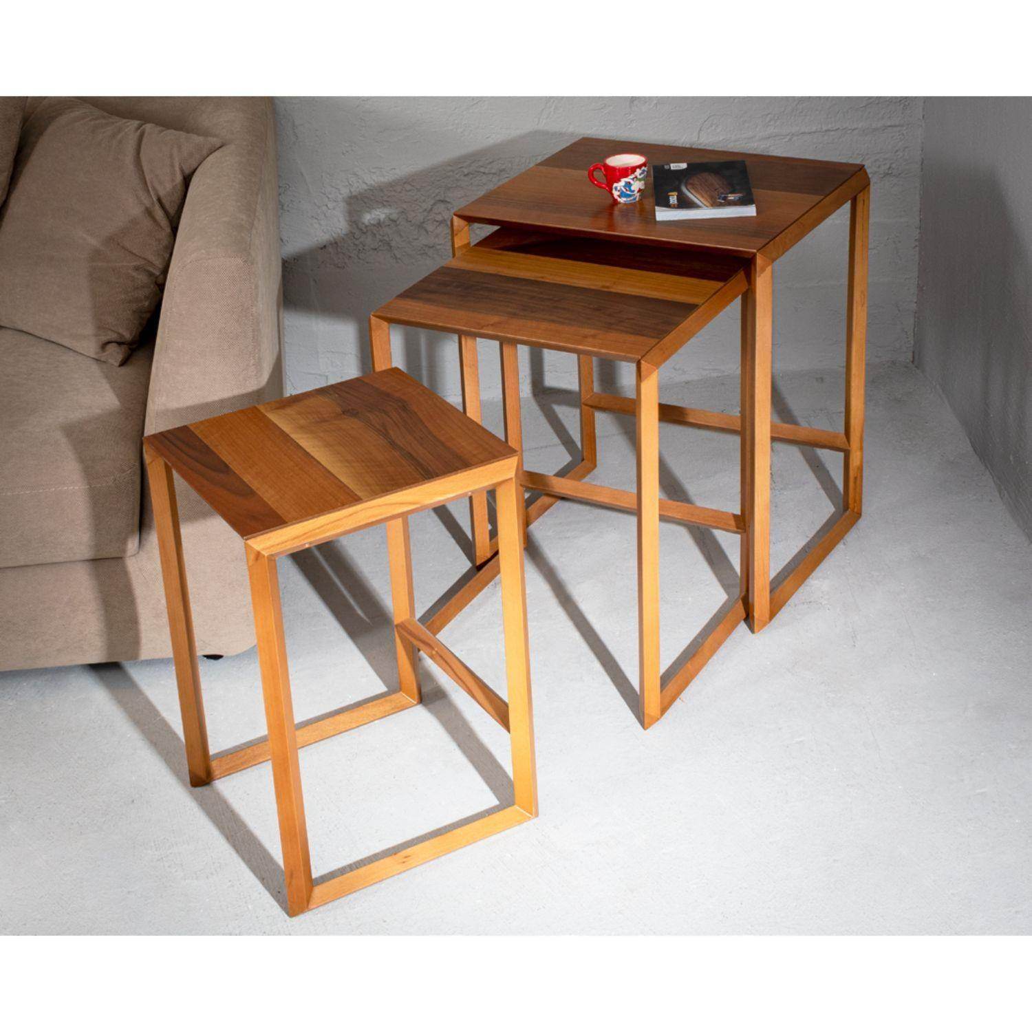 Puma Servis Sehpa | Koltuk Sehpası | Zigon Sehpa