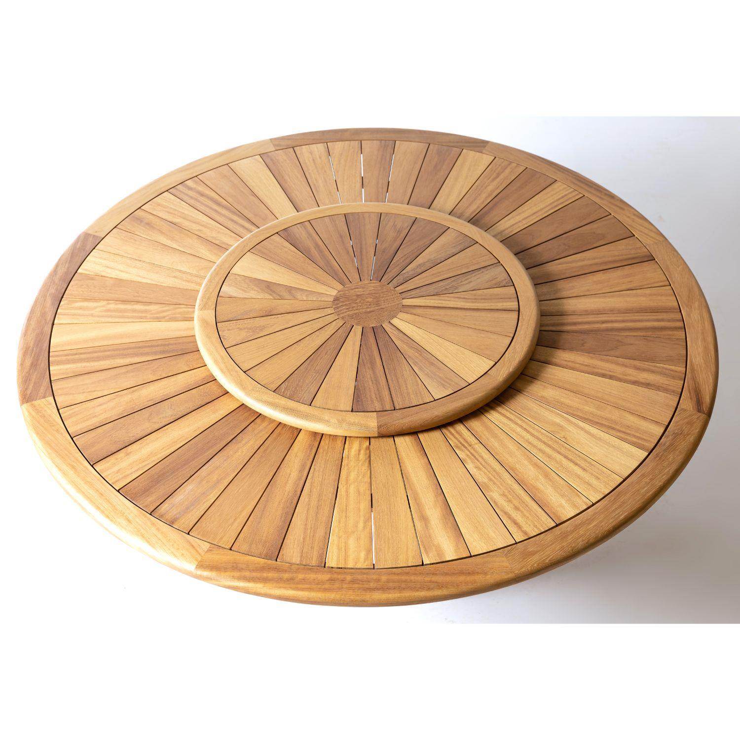 ReHome Rafflesia Yuvarlak Masa | Ortası Dönen Japon Masası