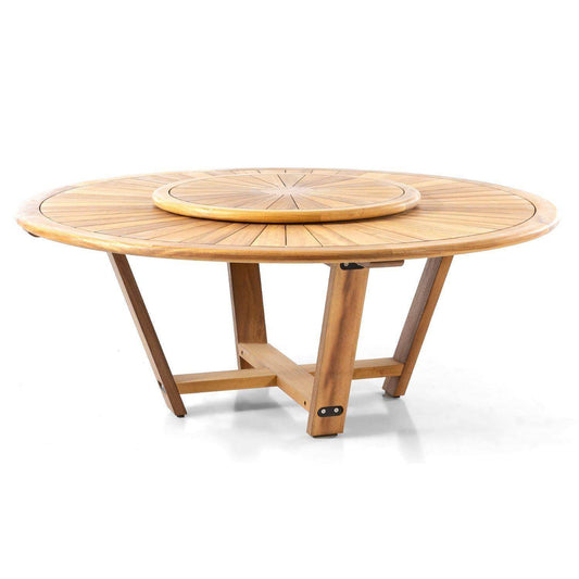 ReHome Rafflesia Yuvarlak Masa | Ortası Dönen Japon Masası