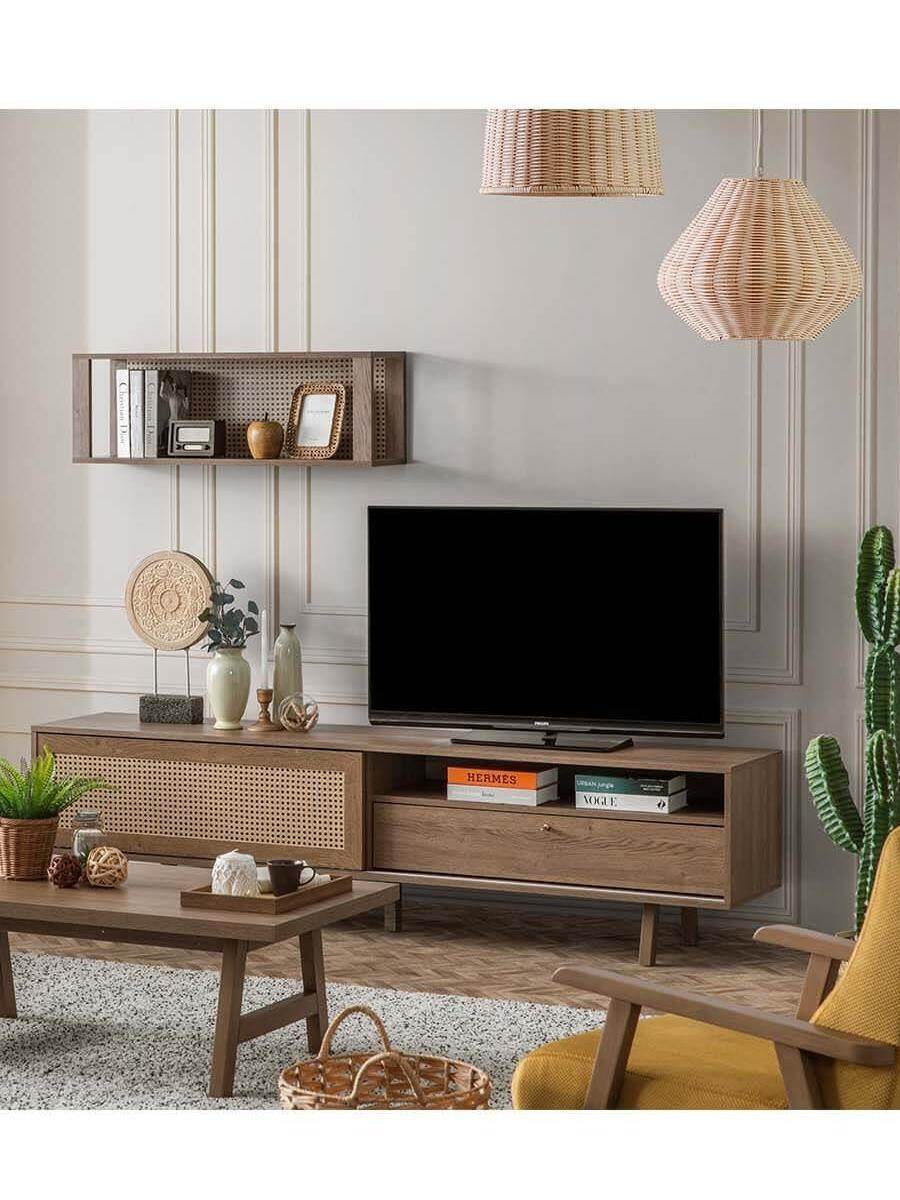 ReHome Rattan Tv Ünitesi