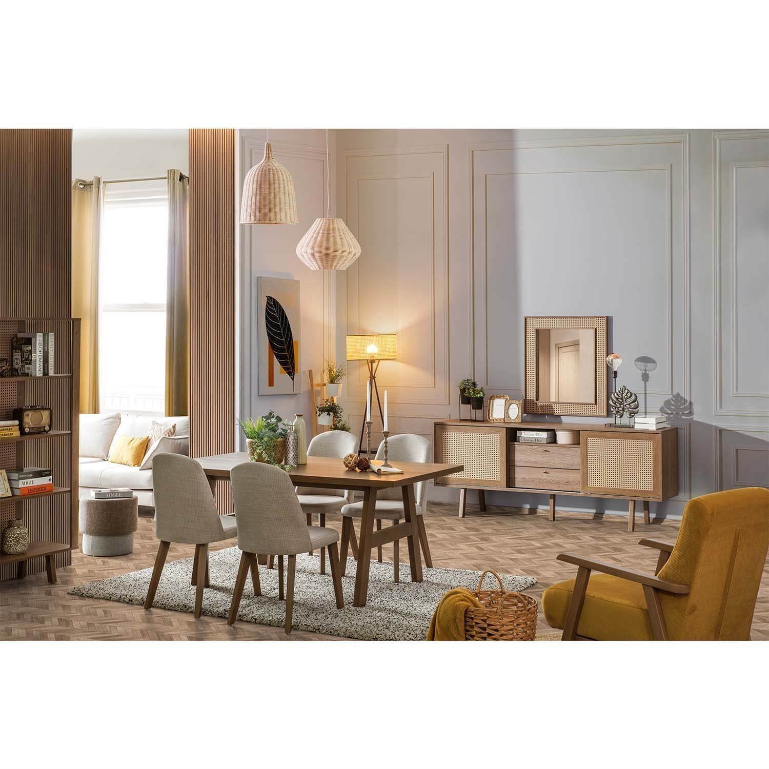 ReHome Rattan Yemek Odası Takımı