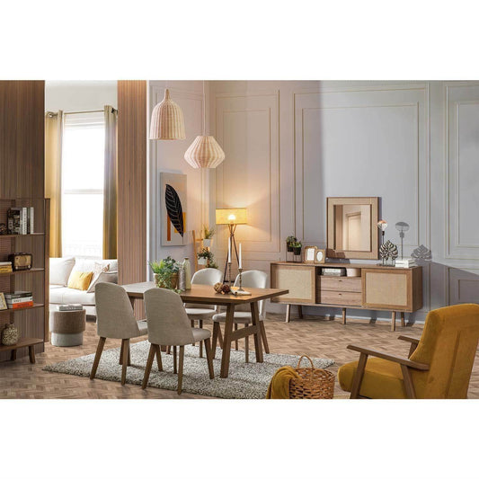 ReHome Rattan Yemek Odası Takımı