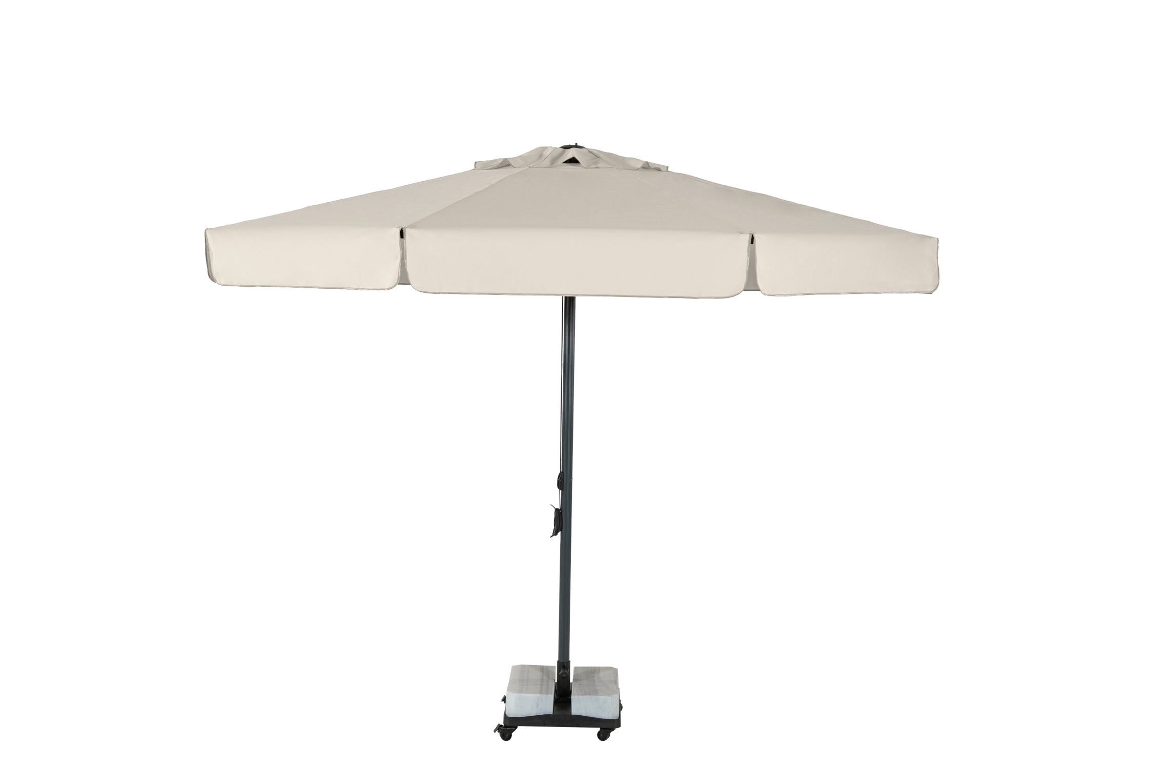 Rehome SE 300/8 Yuvarlak Avokado Klasik Şemsiye (İspanyol Akrelik) (2 Mermerli Lüks Ayak)