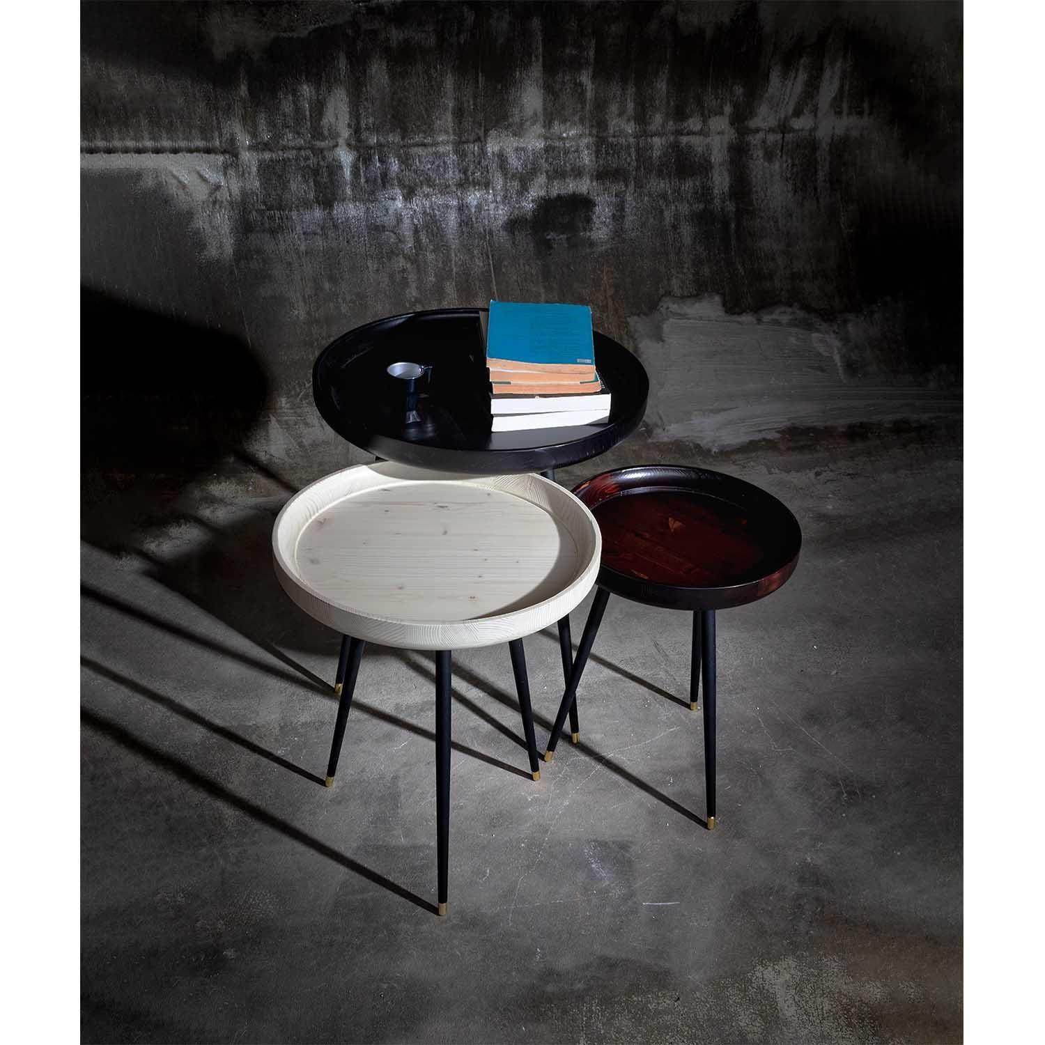 Spring Zigon Sehpa Takımı | Servis Sehpası | Üçlü Set Sehpa Takımı | MDF