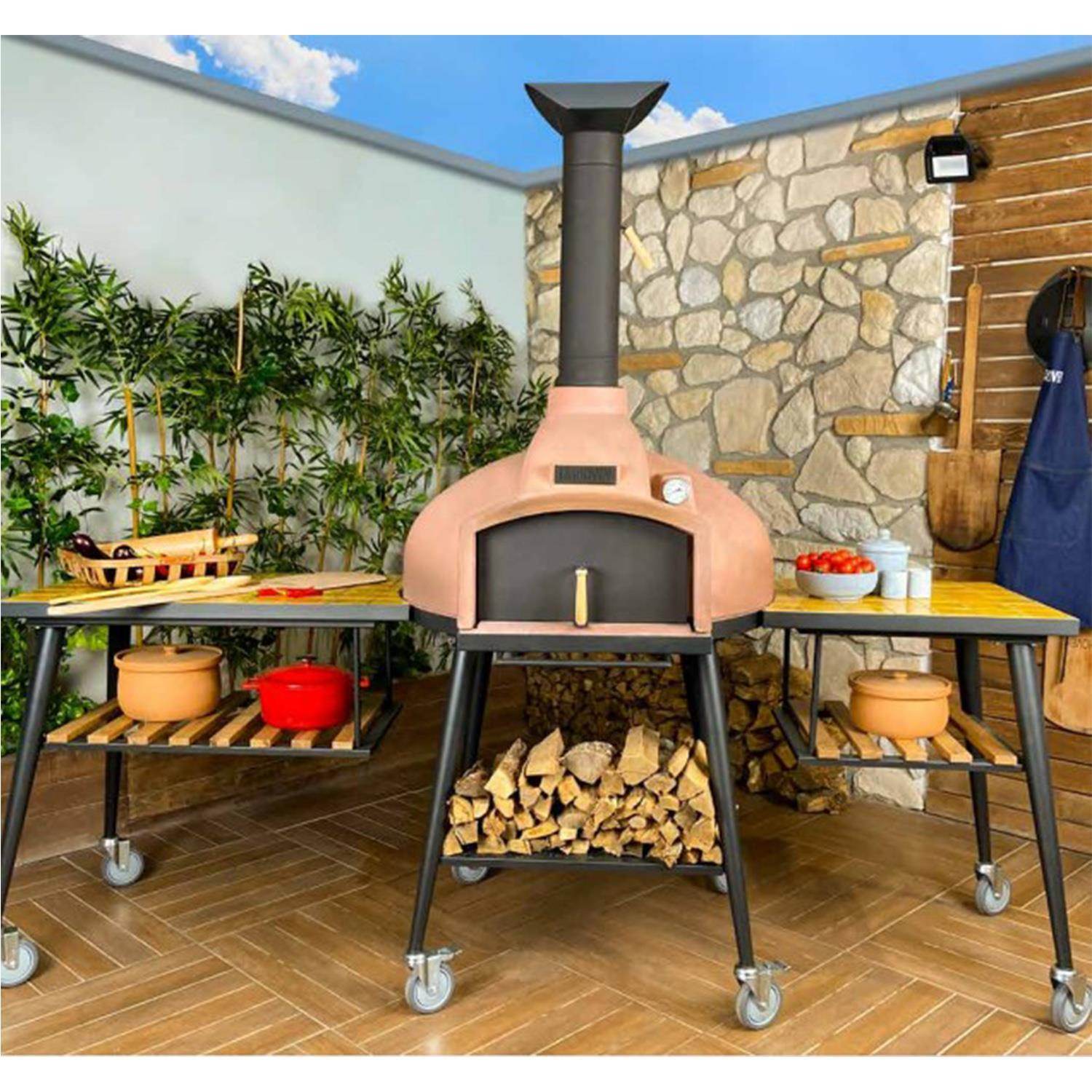 Tashoven Pro 100 Taş Fırın | Bahçe Fırını | Rehome