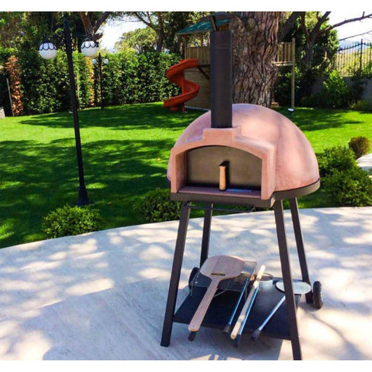 Tashoven Pro 75 Taş Fırın | Bahçe Fırını | Tekerlekli Fırın | Rehome