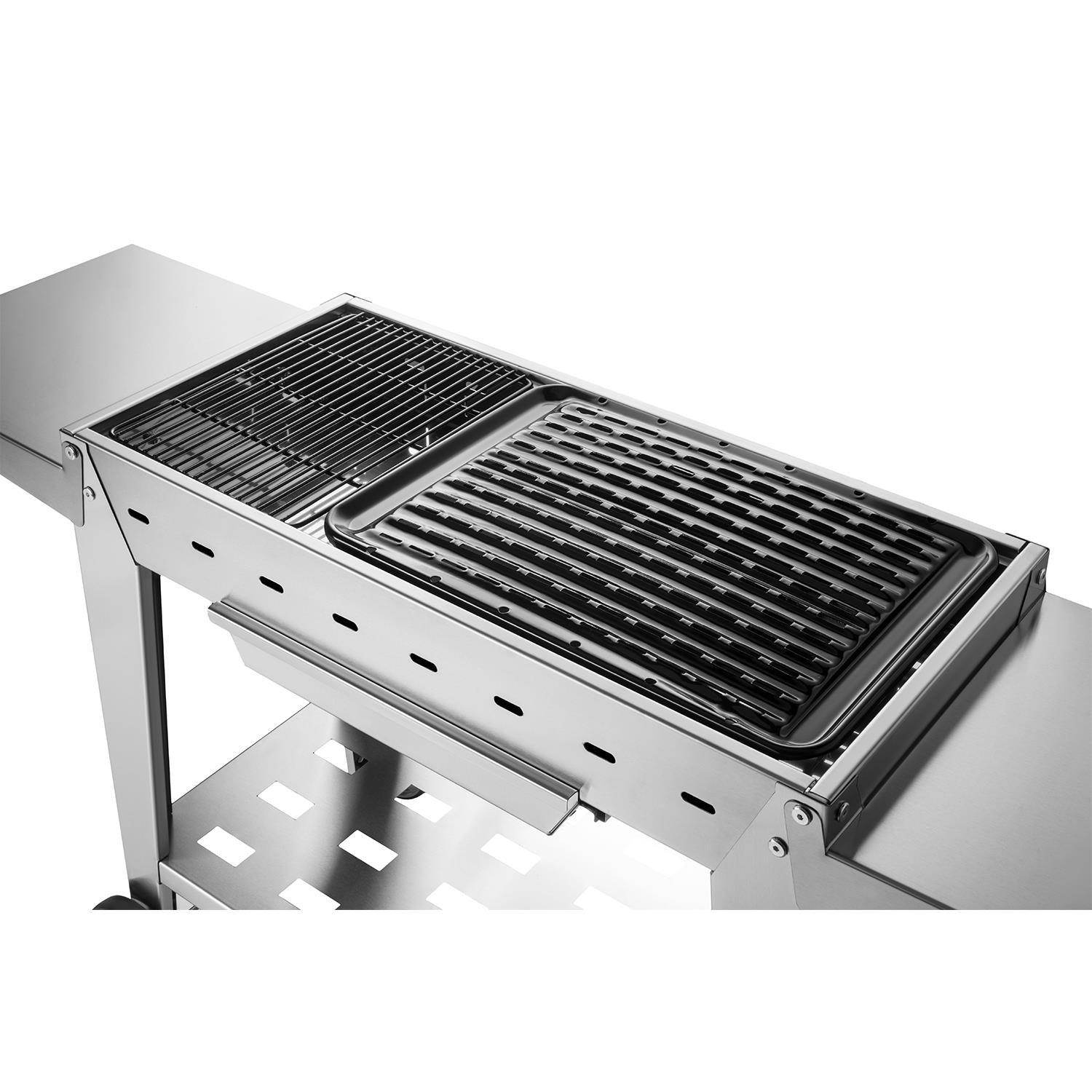 ReHome Teba Standlı Krom Barbekü Mangal