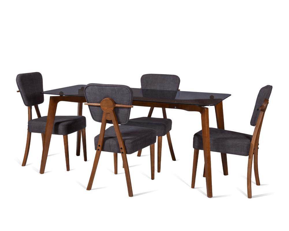 ReHome Tia Gürgen Yemek Masası & Sandalye Takımı