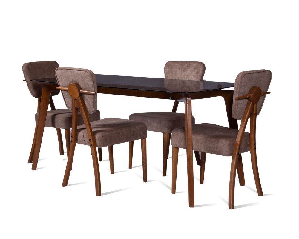 ReHome Tia Gürgen Yemek Masası & Sandalye Takımı