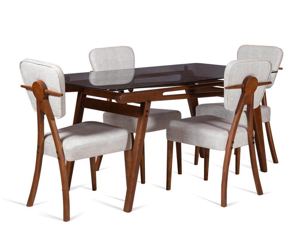 ReHome Tia Gürgen Yemek Masası & Sandalye Takımı