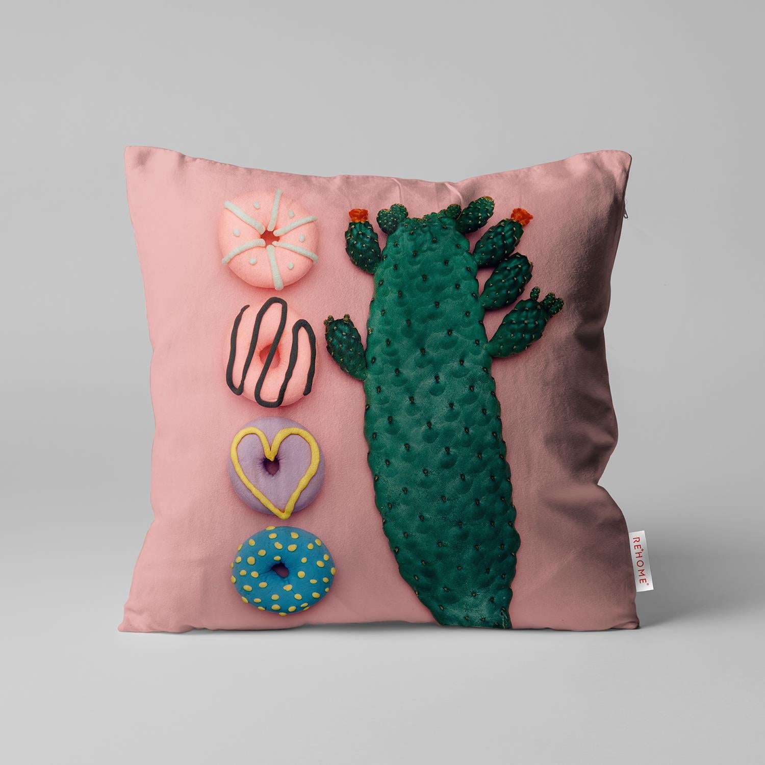 ReHome Pink Dekoratif Kırlent