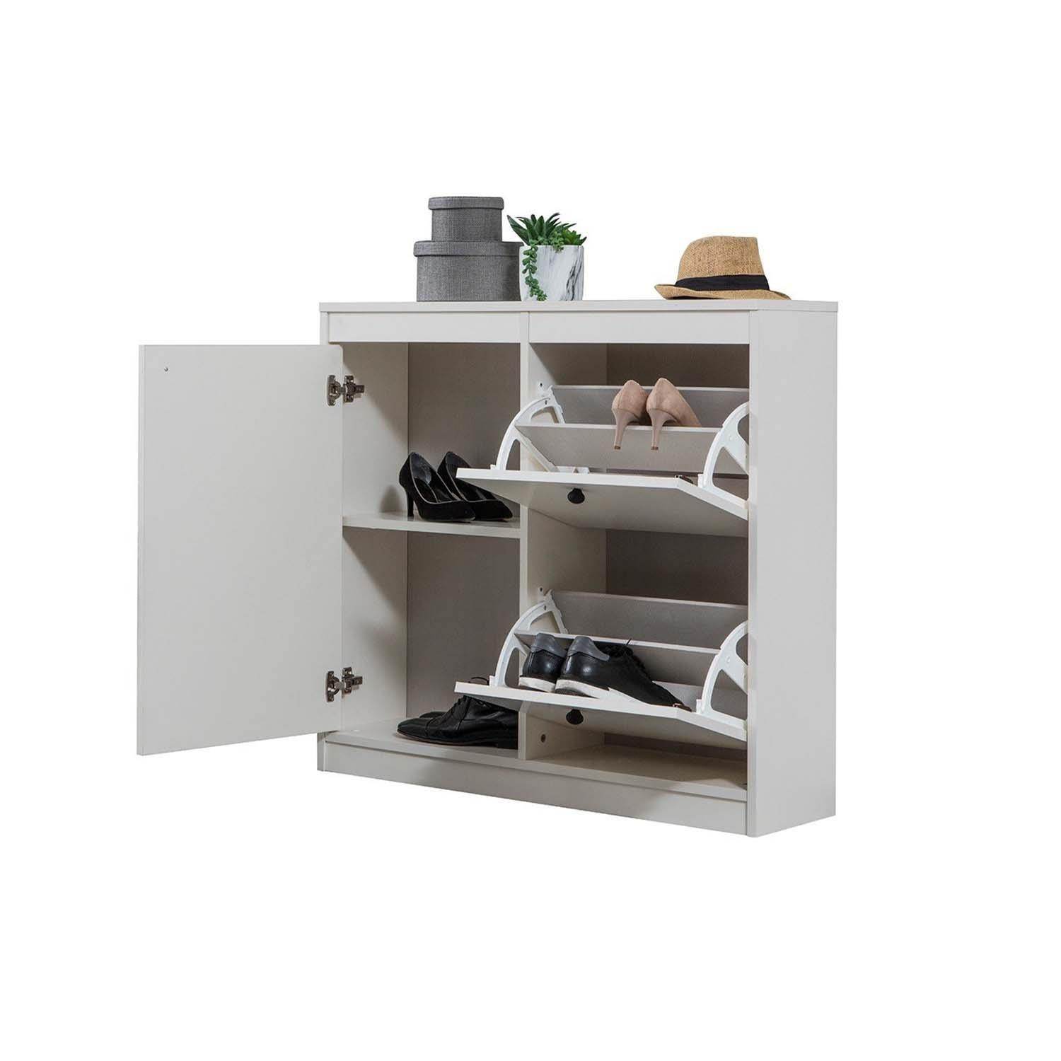 ReHome Urban Cream Portmanto Ayakkabılık