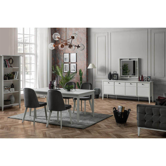 ReHome Urban Cream Yemek Odası Takımı