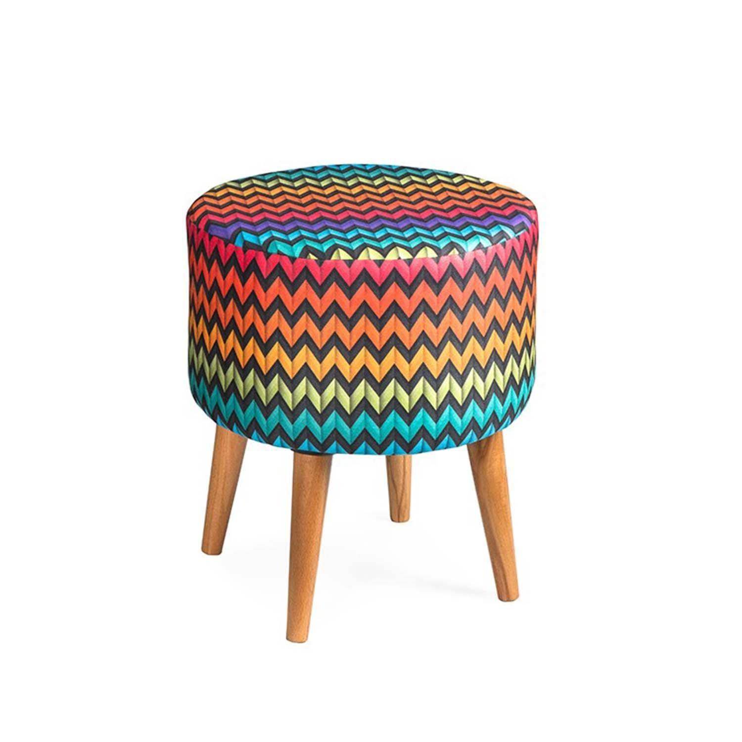 ReHome ZigZag Desenli Puf