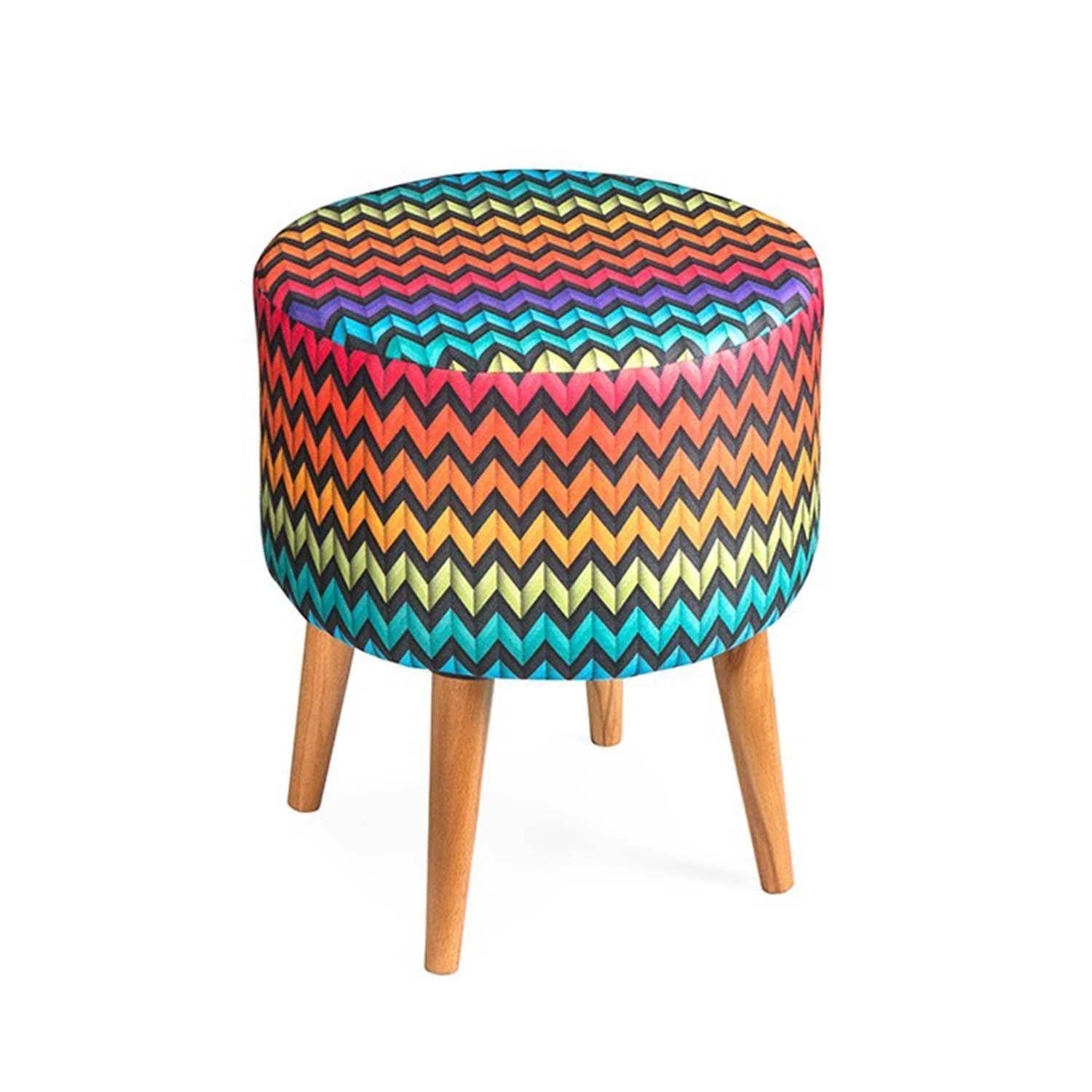 ReHome ZigZag Desenli Puf