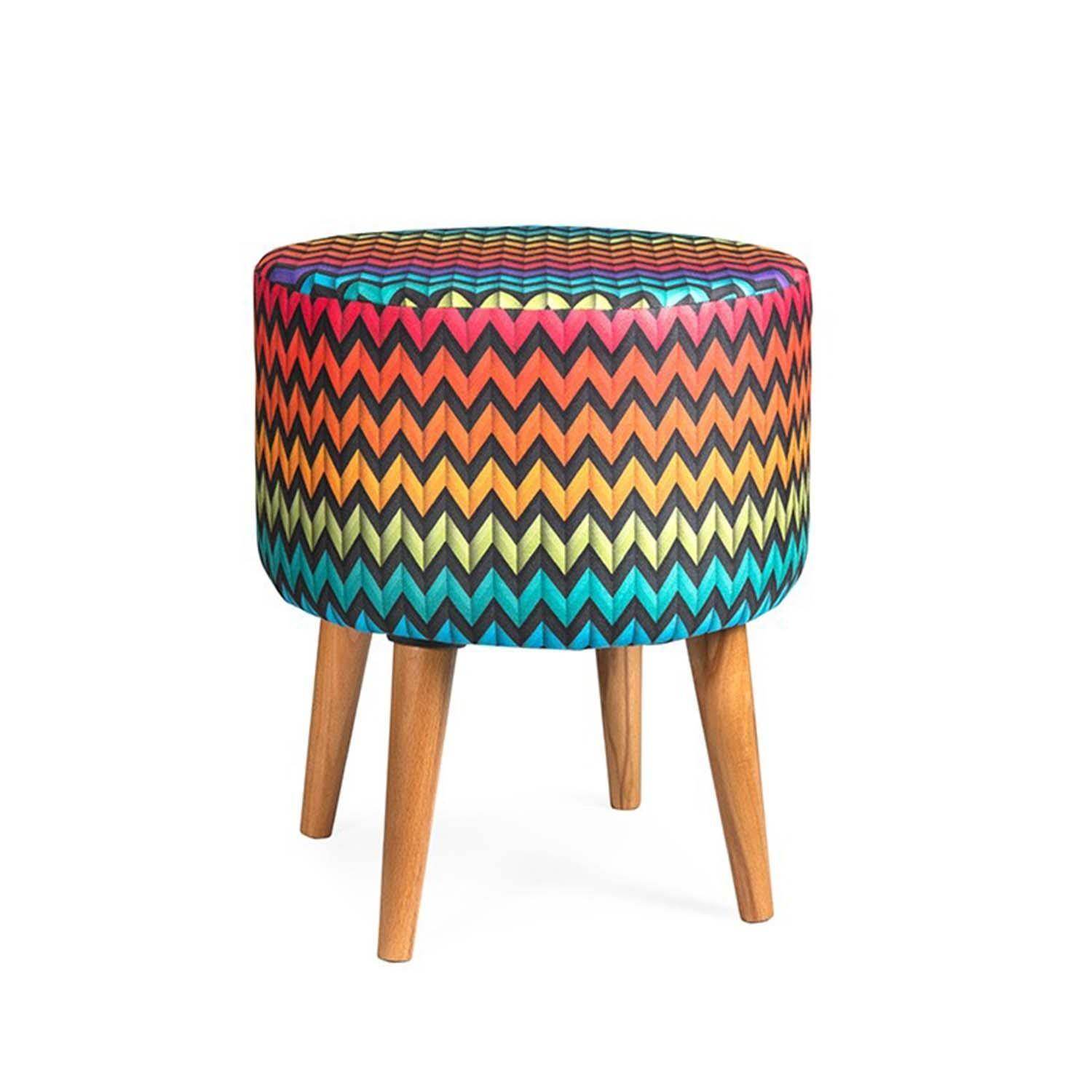 ReHome ZigZag Desenli Puf