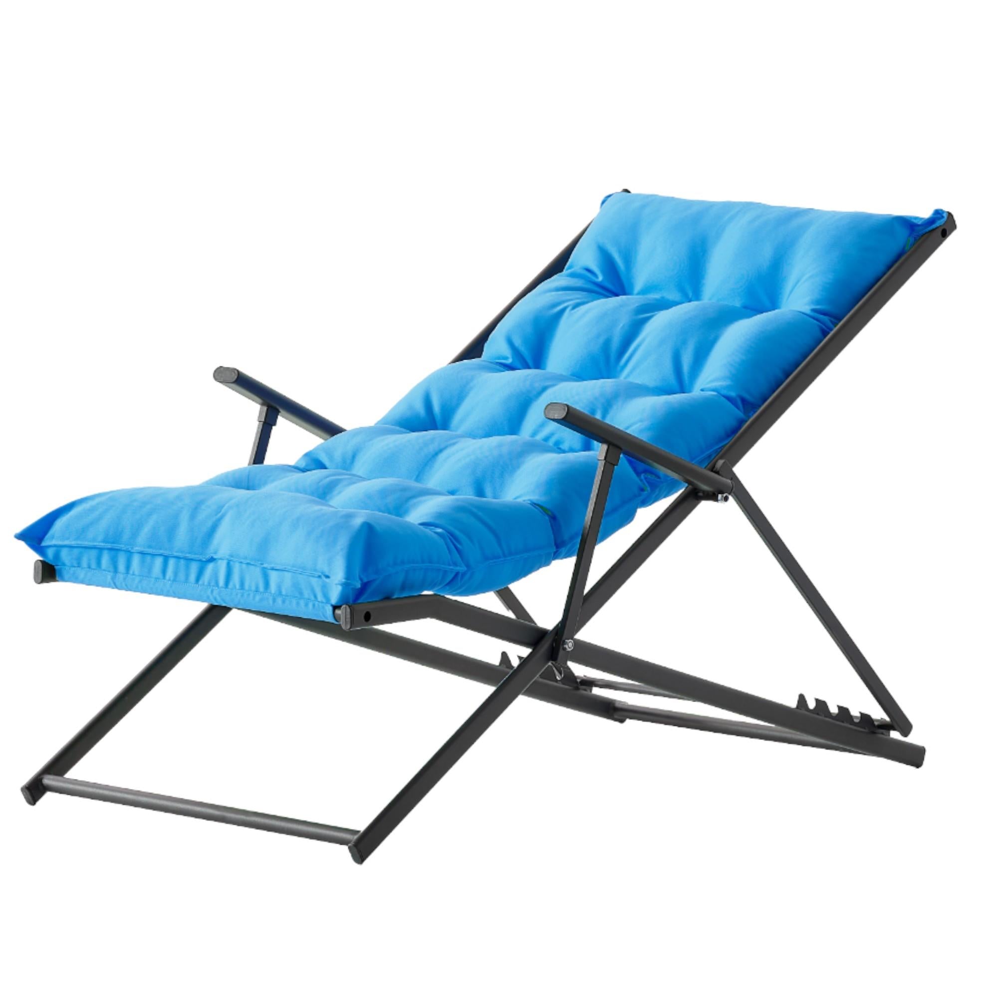 Relax Ayarlanabilir Bahçe Balkon Koltuğu | Minderli Şezlong