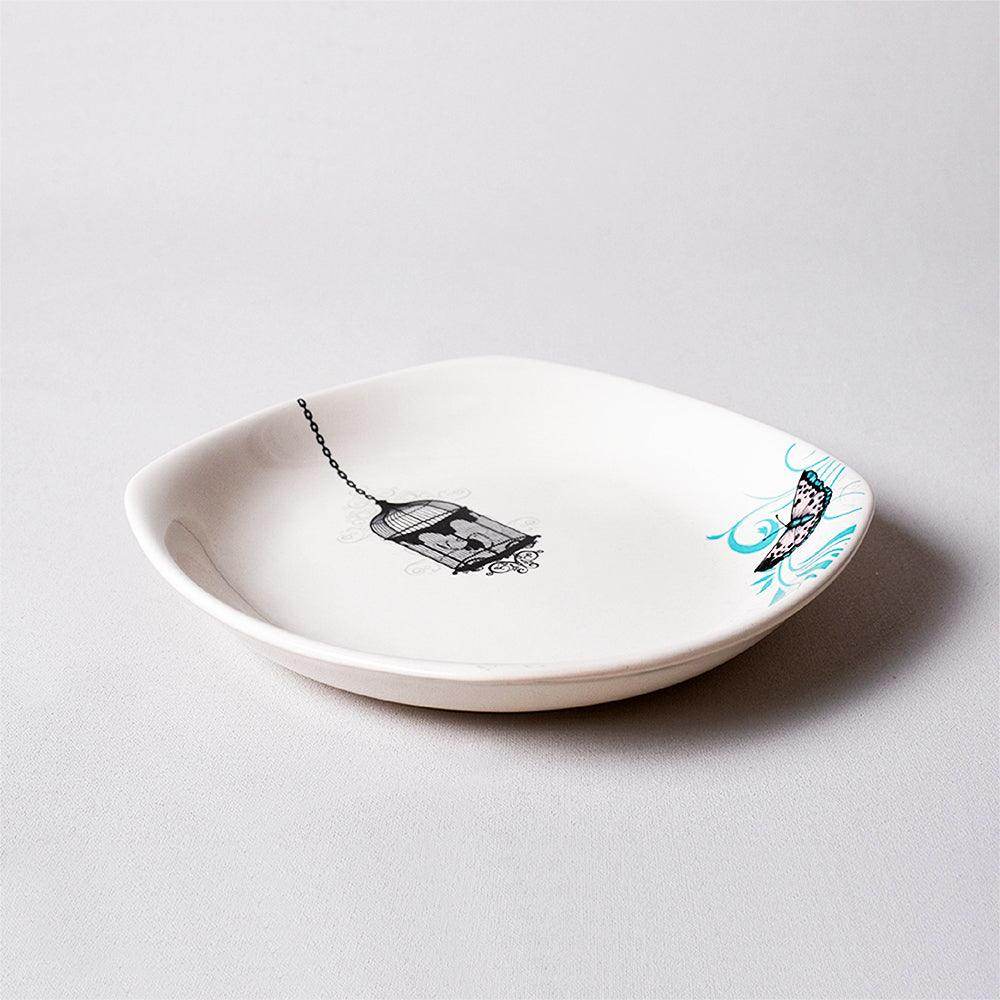 Keraart Retro Yemek Takımı 24 Parça 6 Kişilik