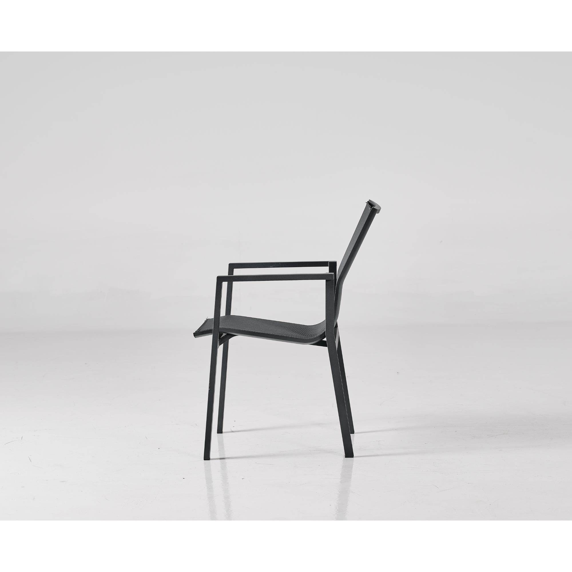 Rio Fileli Alüminyum Sandalye | Aluminyum Cafe ve Bahçe Sandalyesi