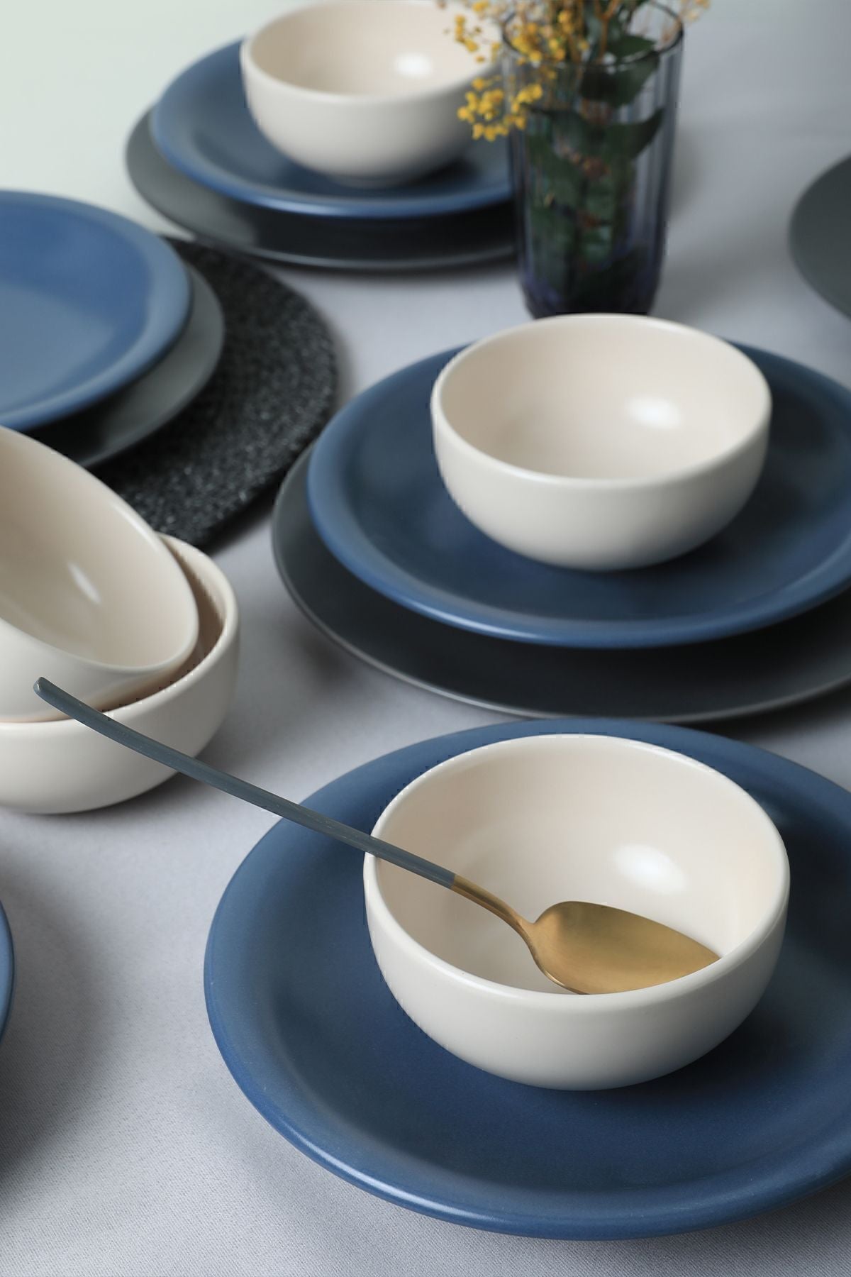 River Mix Yemek Takımı 18 Parça 6 Kişilik 399-950-959