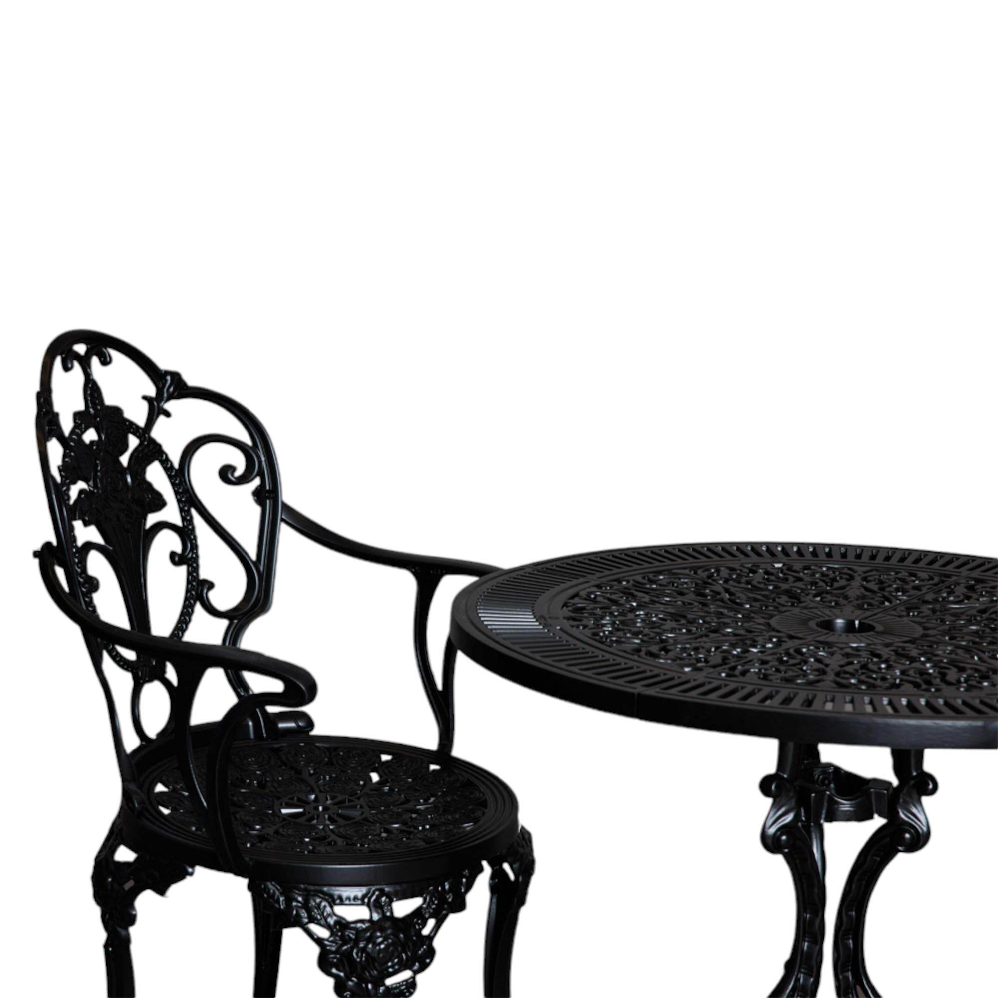 Rose Döküm Bahçe Takımı | Rehome Alüminyum Masa Sandalye Seti