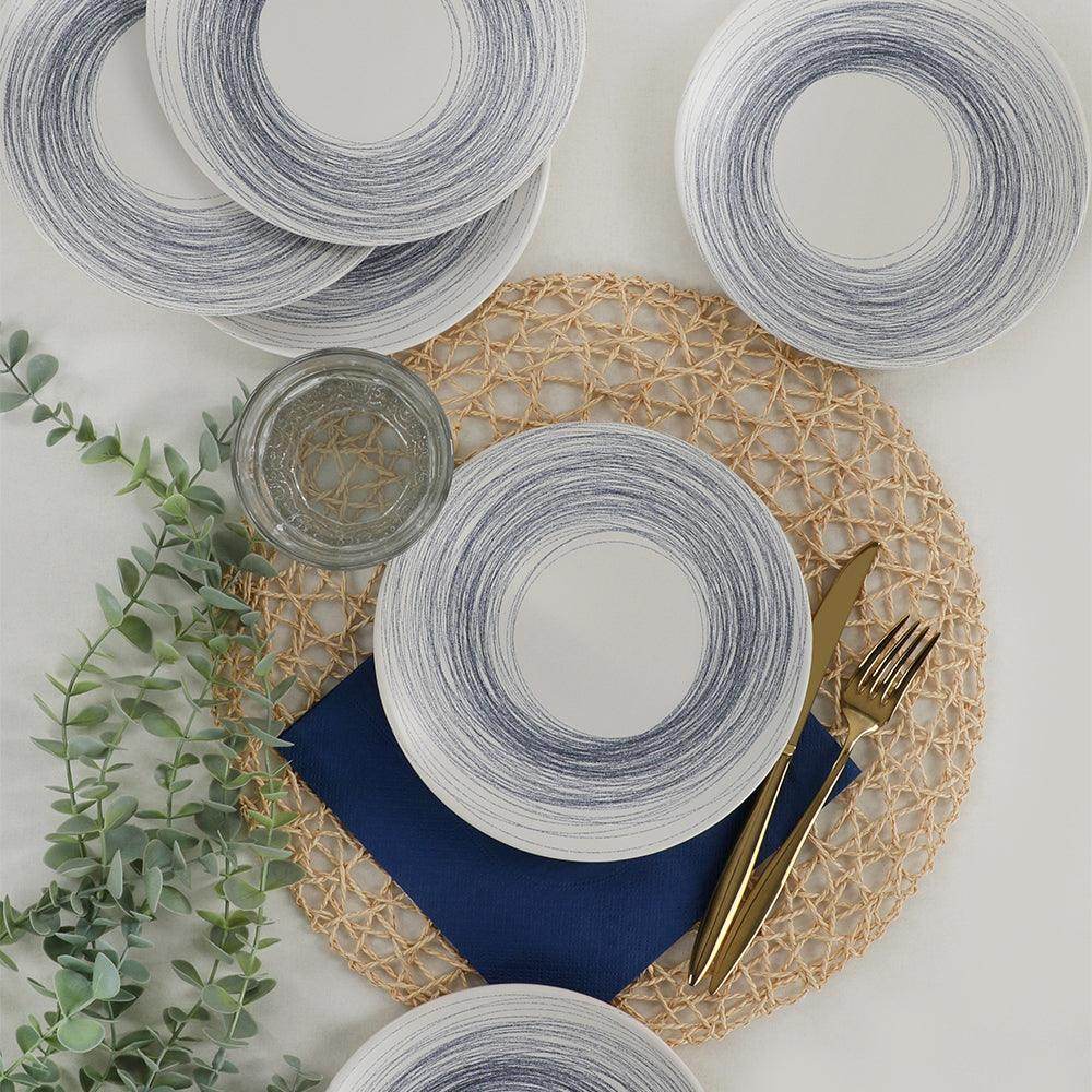 Keraart Round Line Pasta Tabağı 20 Cm 6 Adet - 18401