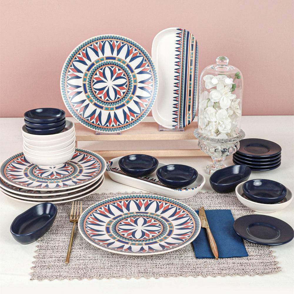 Keraart Ruby Kahvaltı Takımı 28 Parça 6 Kişilik 20793-94