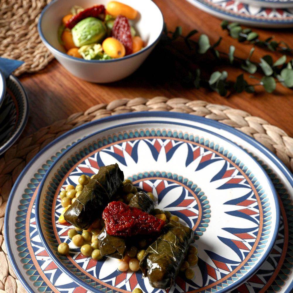 Keraart Ruby Yemek Takımı 24 Parça 6 Kişilik 20793-94-95