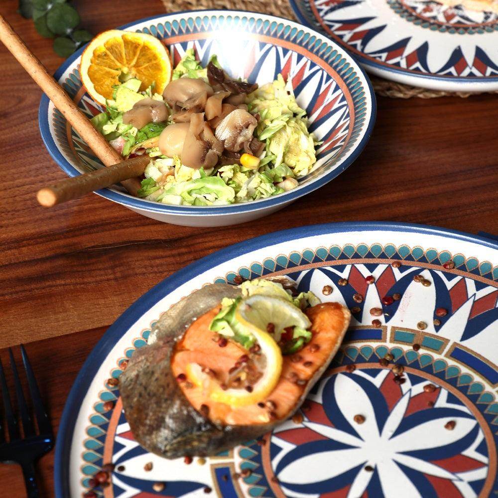 Keraart Ruby Yemek Takımı 24 Parça 6 Kişilik 20793-94-95