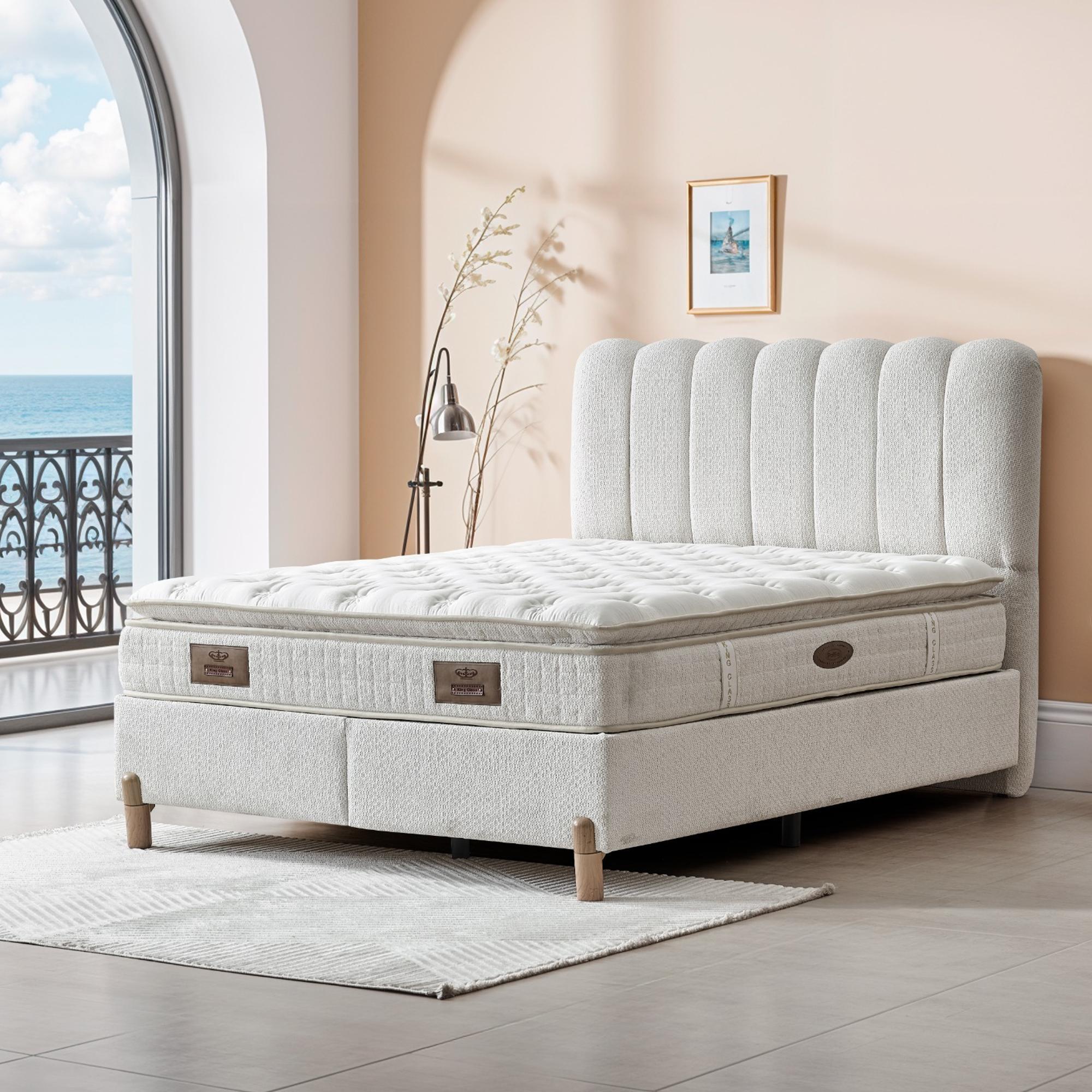 Senna Baza Başlık Yatak Seti | Herkül Yay Teknolojili Yatak Takımı