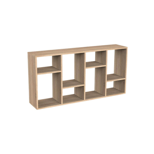 Serenity H Kitaplık | Balfa Kitap Dolabı | 120x25x60 cm