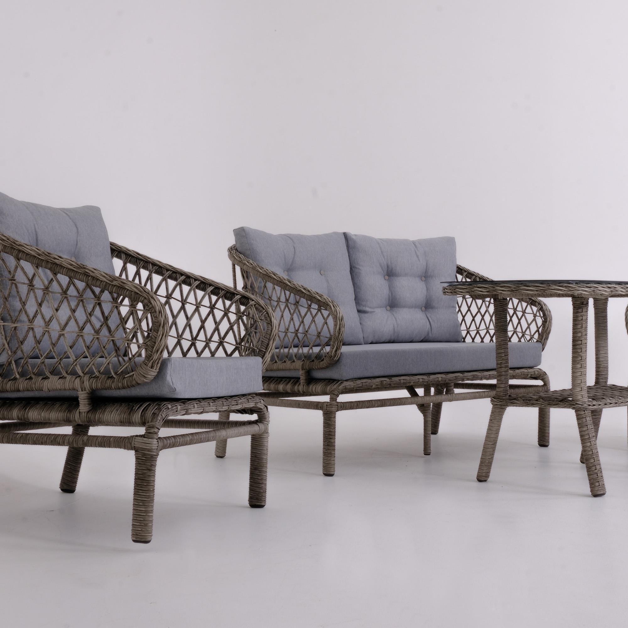 Serenity İkili Rattan Bahçe Ve Balkon Oturma Grubu | Rehome