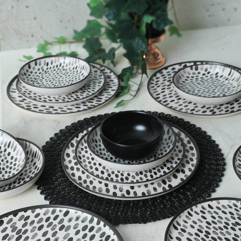 Keraart Shadow Nordic Yemek Takımı 24 Parça 6 Kişilik 21434