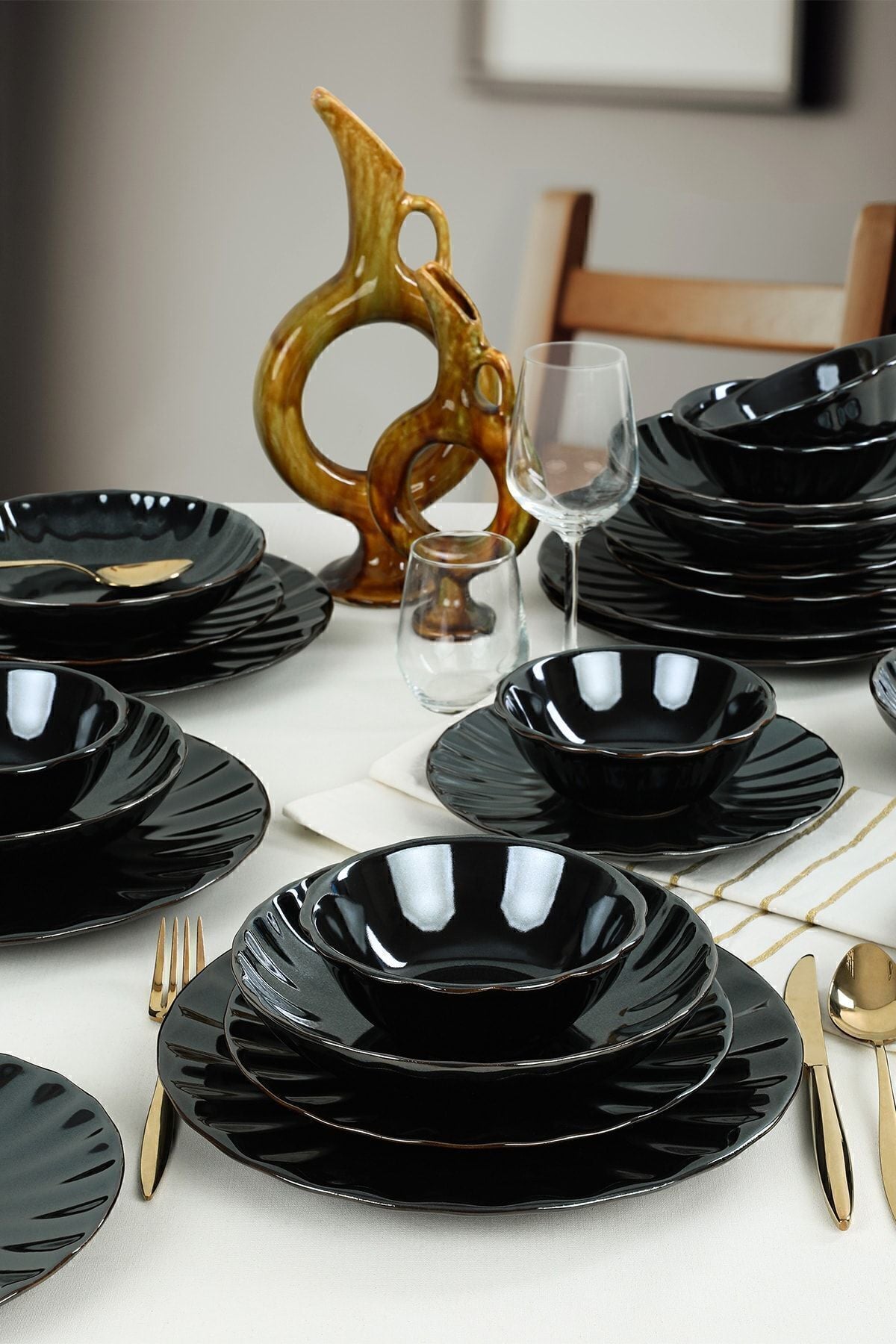 Shizen Sirius Yemek Takımı 24 Parça 6 Kişilik