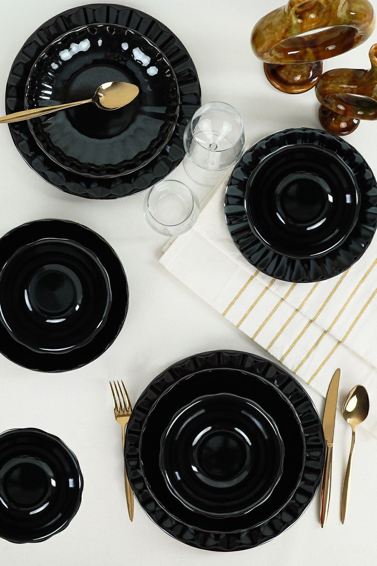 Shizen Sirius Yemek Takımı 24 Parça 6 Kişilik