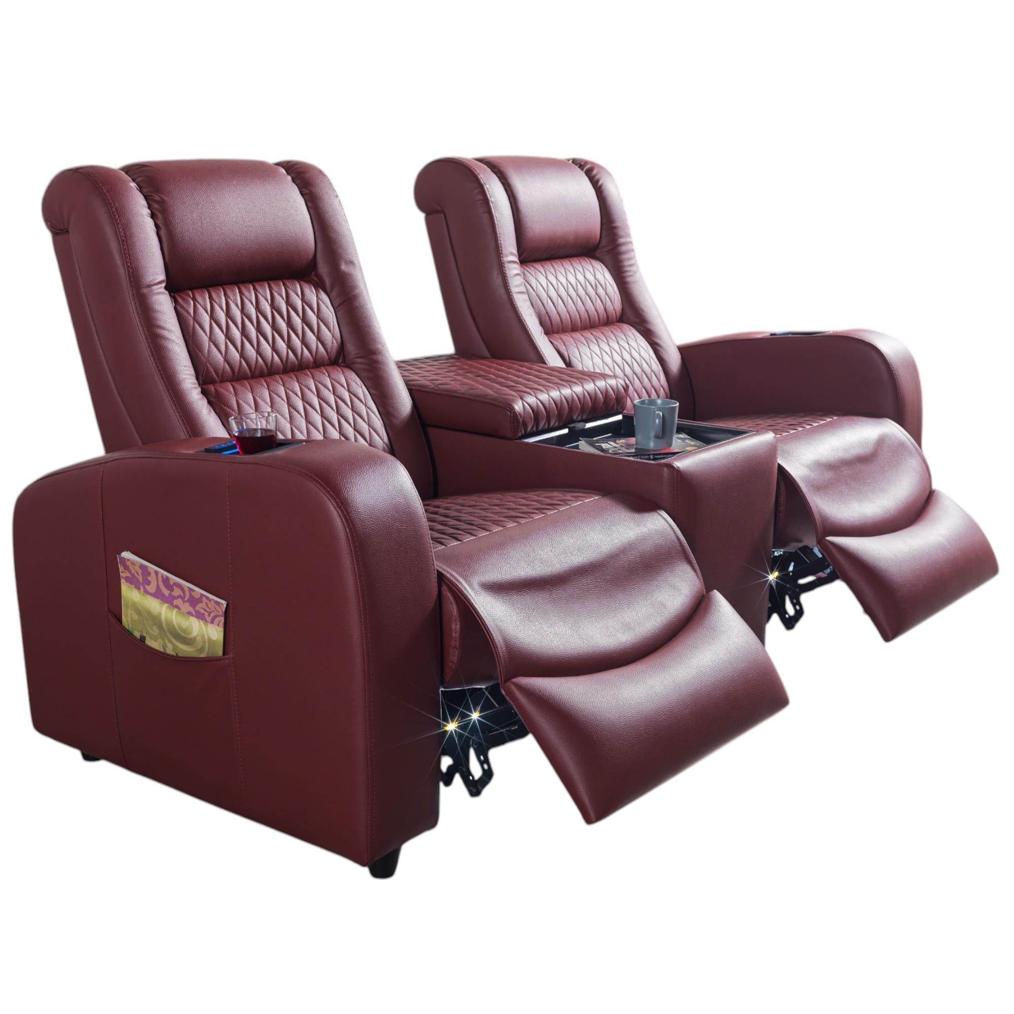 Siesta İkili Sinema Koltuğu | Rehome Sevgili Koltuğu | 210x97x110 cm