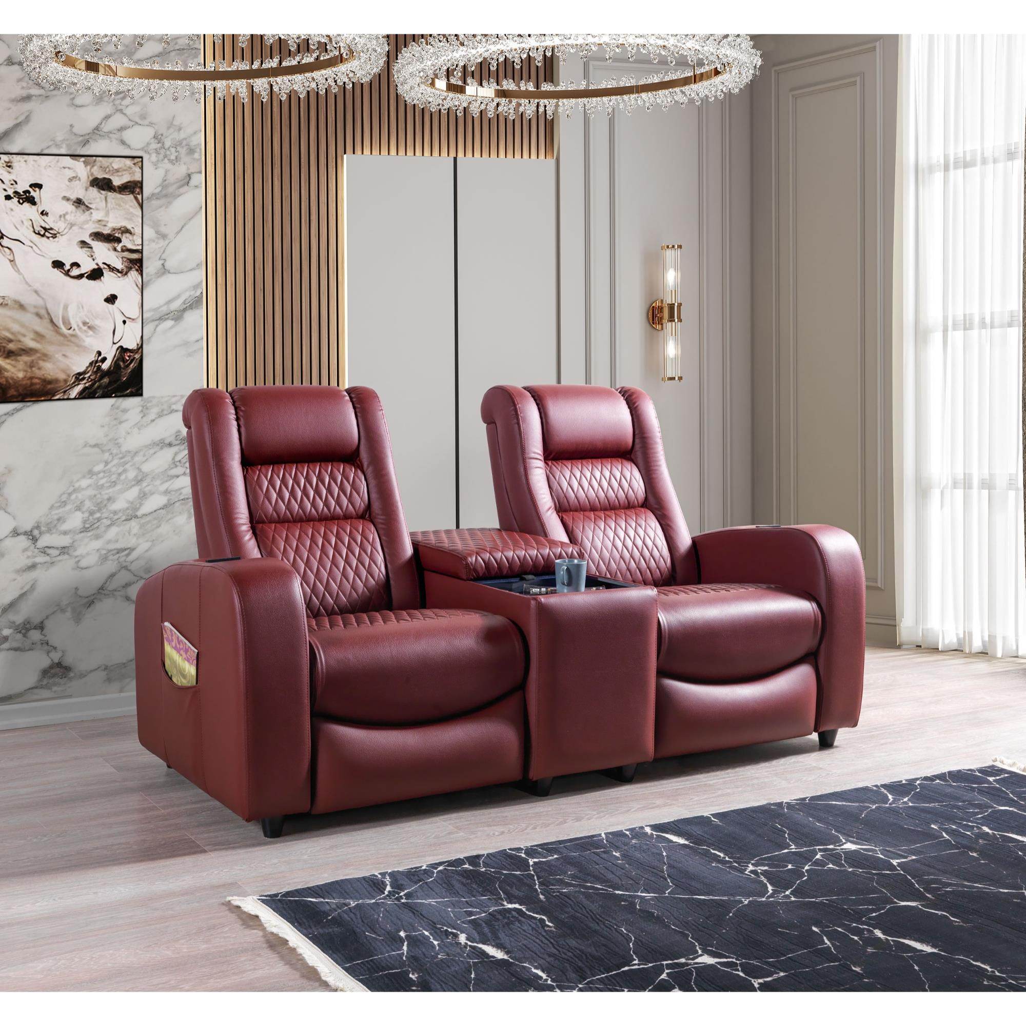 Siesta İkili Sinema Koltuğu | Rehome Sevgili Koltuğu | 210x97x110 cm