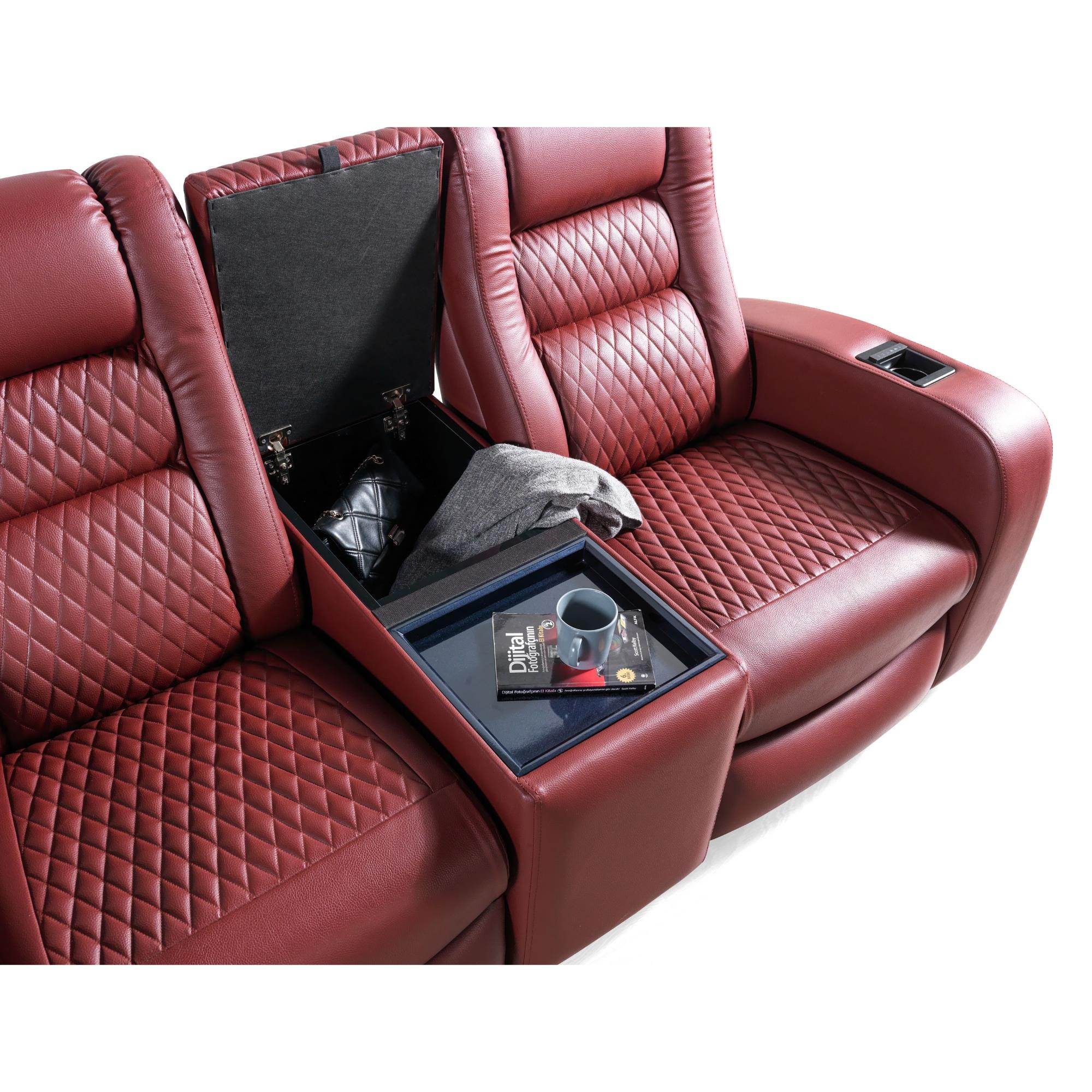 Siesta İkili Sinema Koltuğu | Rehome Sevgili Koltuğu | 210x97x110 cm