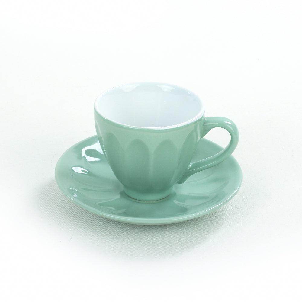 Keraart Soft Rainbow Badem Çay Fincan Takımı 12 Parça 6 Kişilik