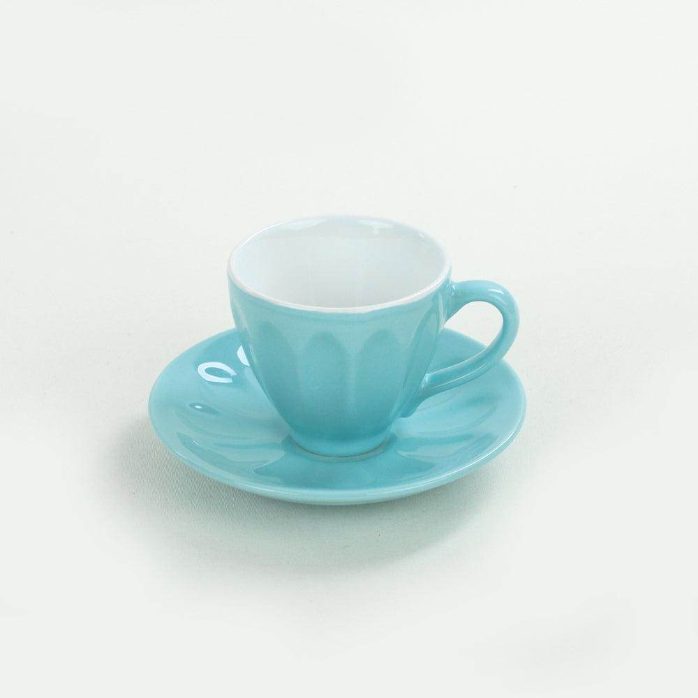 Keraart Soft Rainbow Badem Çay Fincan Takımı 12 Parça 6 Kişilik