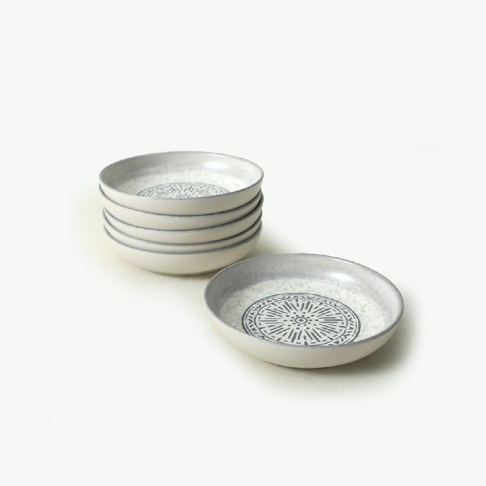 Keraart Stone Halka Çerezlik/Sosluk 13 Cm 6 Adet 21427