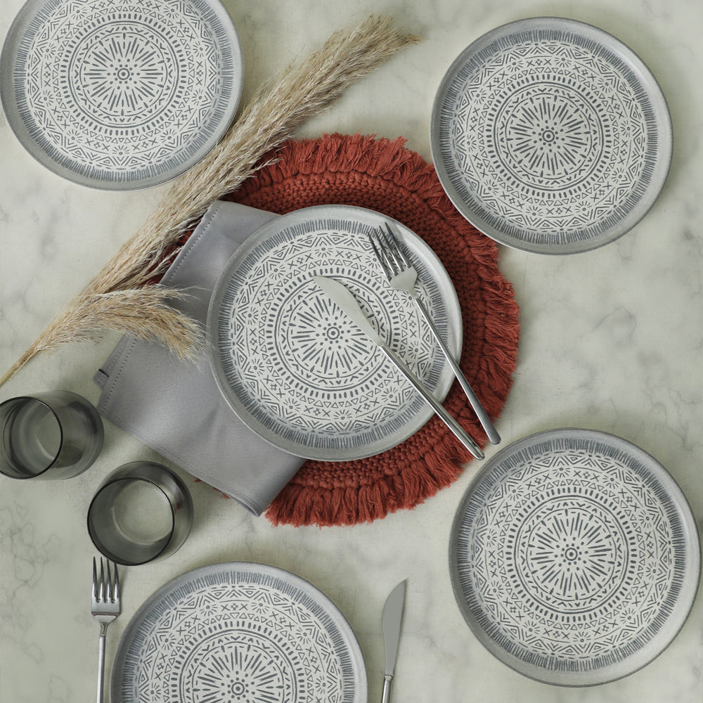 Keraart Stone Nordic Pasta Tabağı 22 Cm 6 Adet 21426