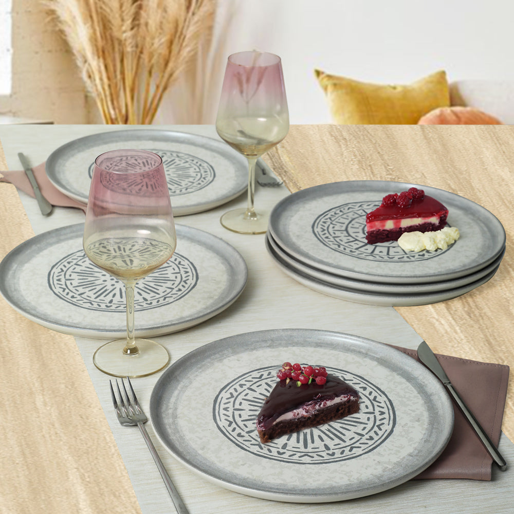 Keraart Stone Nordic Servis Tabağı 28 Cm 6 Adet 21427