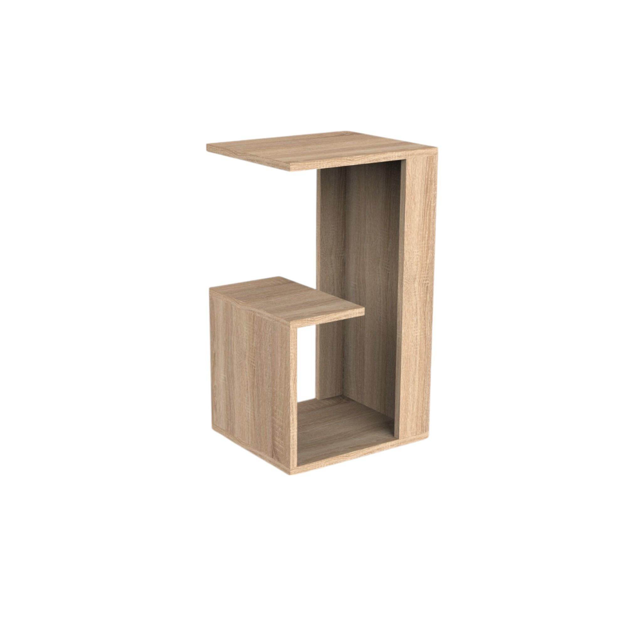 Summit Ahşap Yan Sehpa | 35x30x61 cm | Balfa Köşe Sehpa