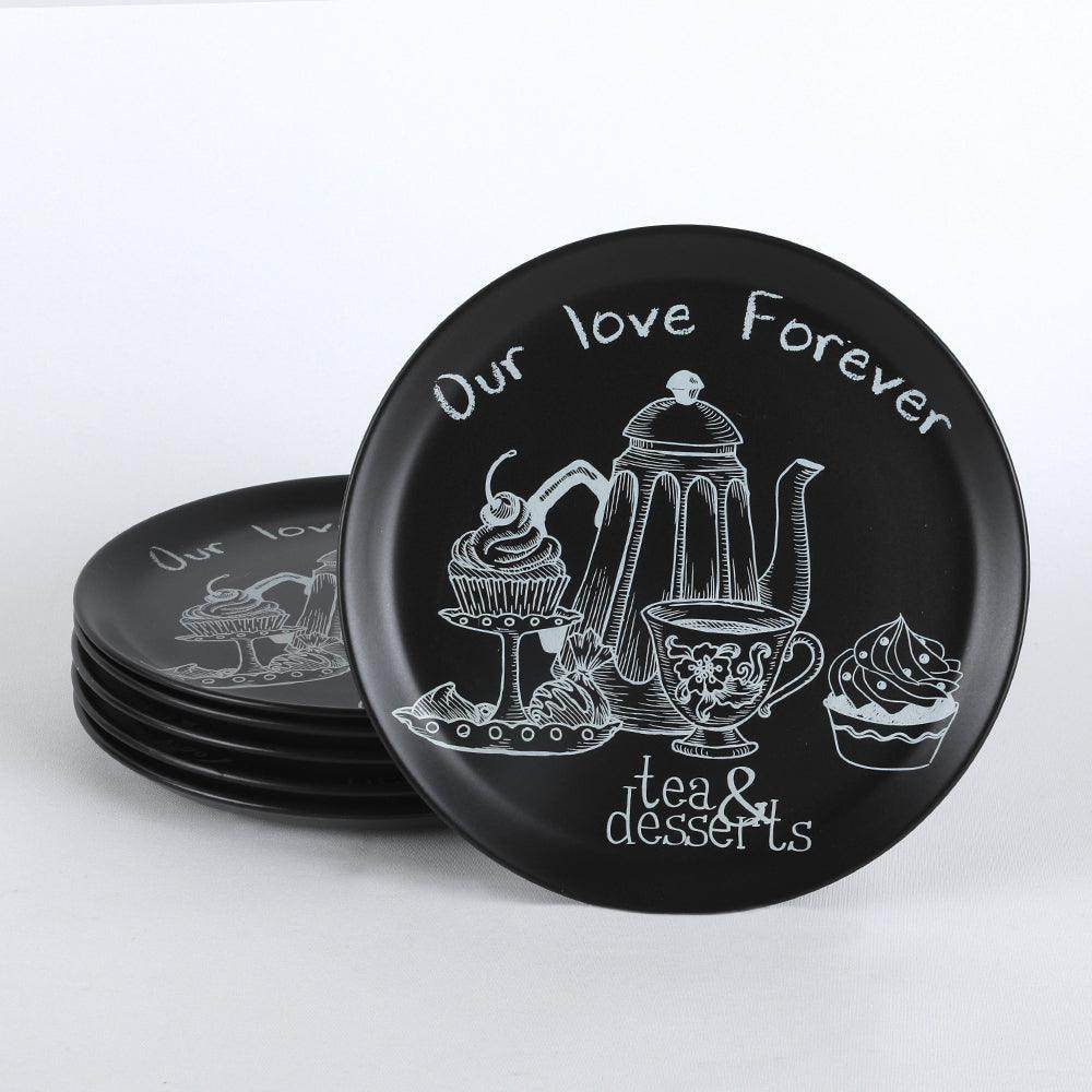 Keraart Tea & Deserts Hitit Servis Tabağı 25 Cm 6 Adet