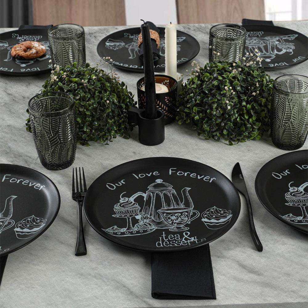 Keraart Tea & Deserts Hitit Servis Tabağı 25 Cm 6 Adet